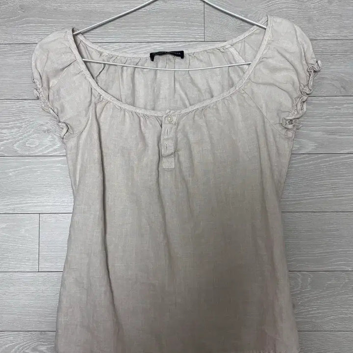[BUNJANG] Brandy Melville Linen Blouse / 브랜디멜빌 린넨 블라우스