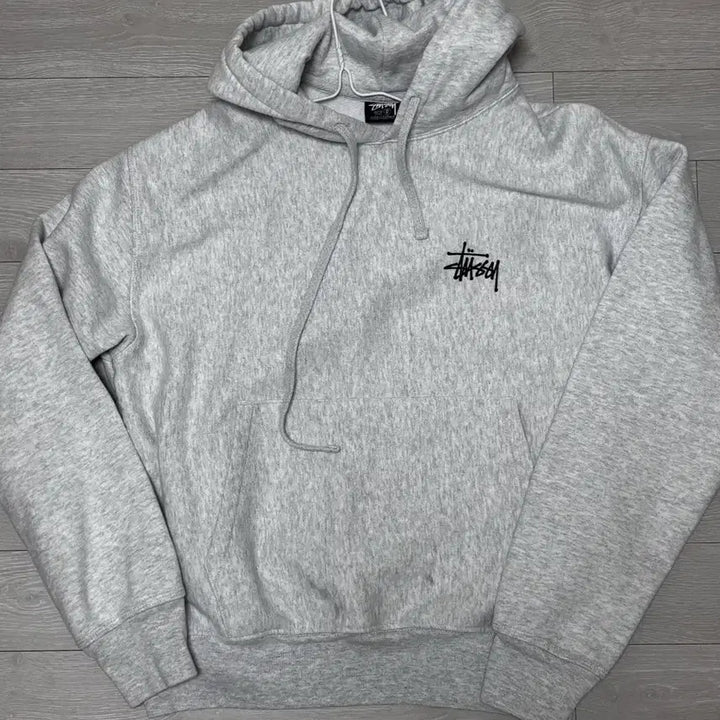 [SOLD OUT] 스투시 기본 로고 후드티 회색