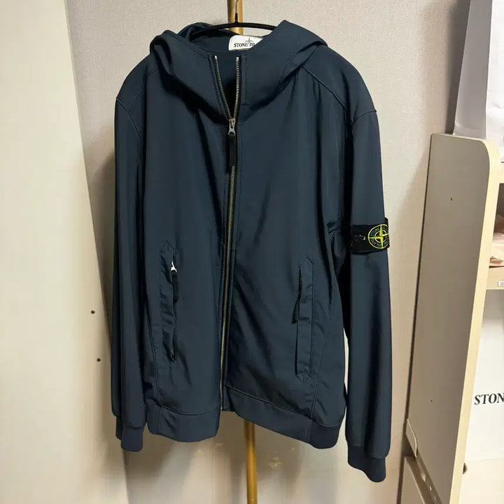 [BUNJANG] Stone Island Soft Shell Windbreaker Size L / [정품 , L사이즈] 스톤아일랜드 소프트쉘 바람막이