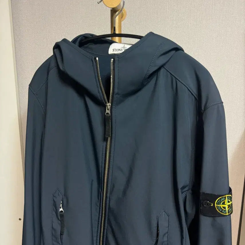 [BUNJANG] Stone Island Soft Shell Windbreaker Size L / [정품 , L사이즈] 스톤아일랜드 소프트쉘 바람막이