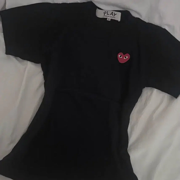 [BUNJANG] Comme des Garçons T-Shirt Black XS / 꼼데가르송 반팔 xs