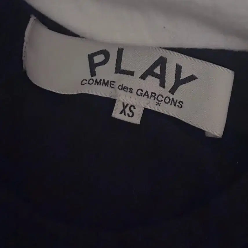[BUNJANG] Comme des Garçons T-Shirt Black XS / 꼼데가르송 반팔 xs