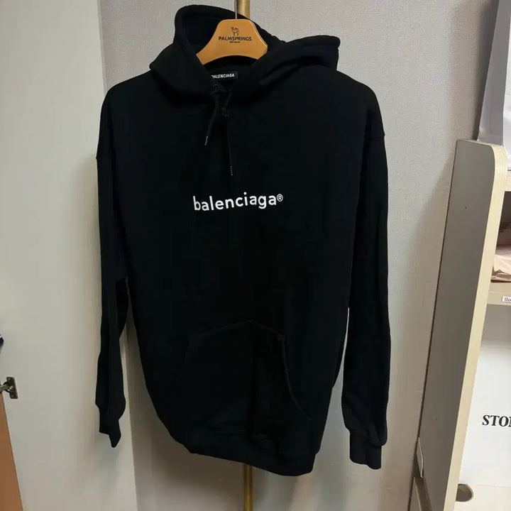 [BUNJANG] Balenciaga Black Hoodie / [백화점판] 발렌시아가 후드티 블랙