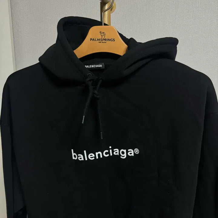 [BUNJANG] Balenciaga Black Hoodie / [백화점판] 발렌시아가 후드티 블랙