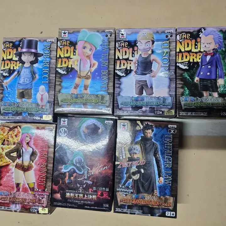 [BUNJANG] One Piece DXF Grandline Children Figure Bundle Set / 원피스 DXF 피규어 Grandline Children 일괄팝니다.