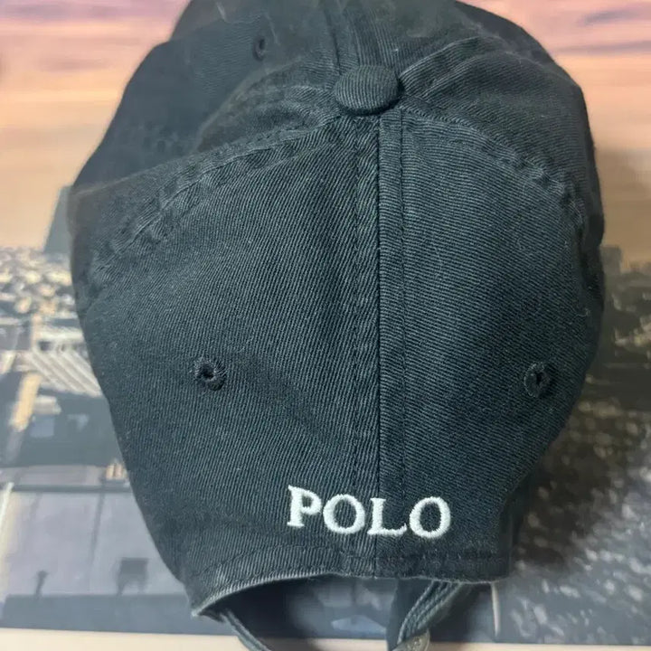 [BUNJANG] Polo Ralph Lauren Black Baseball Cap / 폴로 랄프로렌 블랙 볼캡