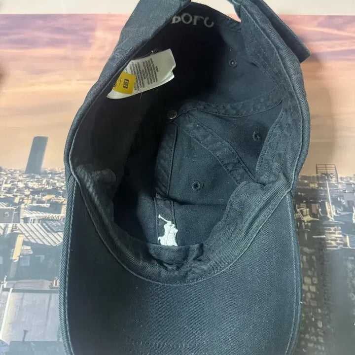 [BUNJANG] Polo Ralph Lauren Black Baseball Cap / 폴로 랄프로렌 블랙 볼캡
