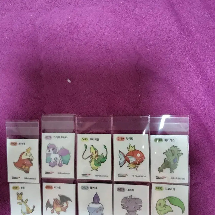 [BUNJANG] Pokemon Stick Seal Season 5 Bundle Set / 포켓몬 띠부씰 시즌5 일괄 판매