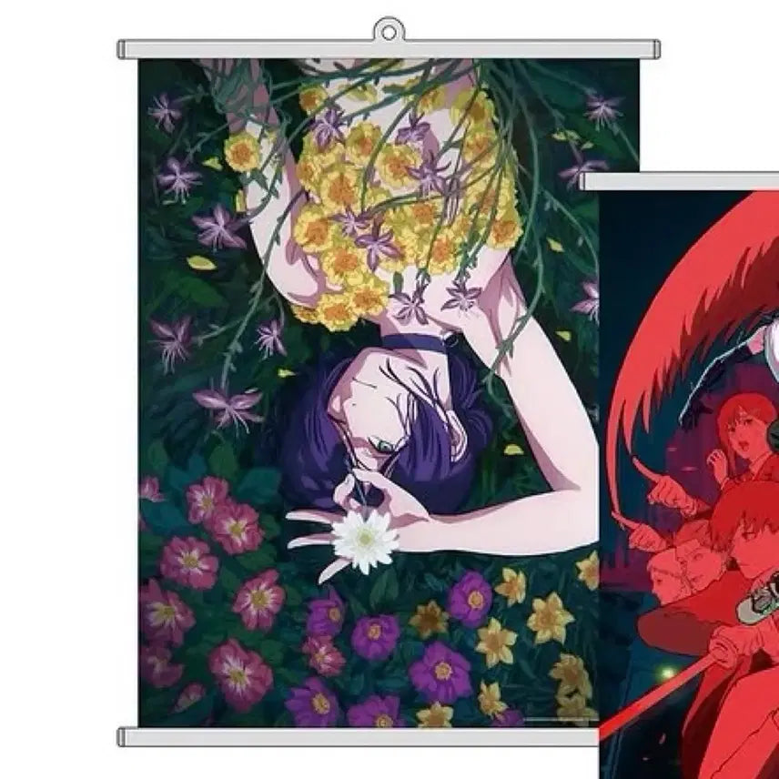 [BUNJANG] Chainsaw Man The Movie: Reze Arc B2 Tapestry / 채인소맨 극장판 레제편 B2 태피스트리 족자봉 홍대AK플라자 팝업
