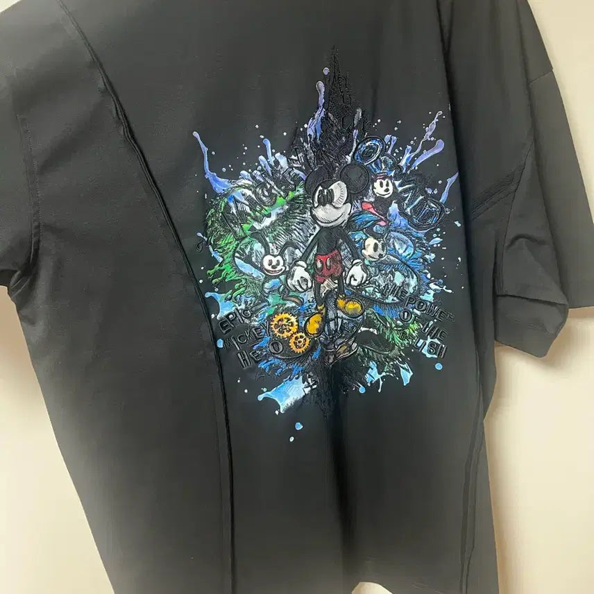 [BUNJANG] Songzio Homme Collaboration T-Shirt Black / 송지오옴므 콜라보 티셔츠 블랙 새상품