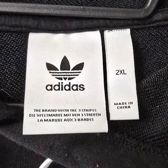 [BUNJANG] Adidas Black Hoodie 2XL / 아디다스 블랙 후드티 2XL