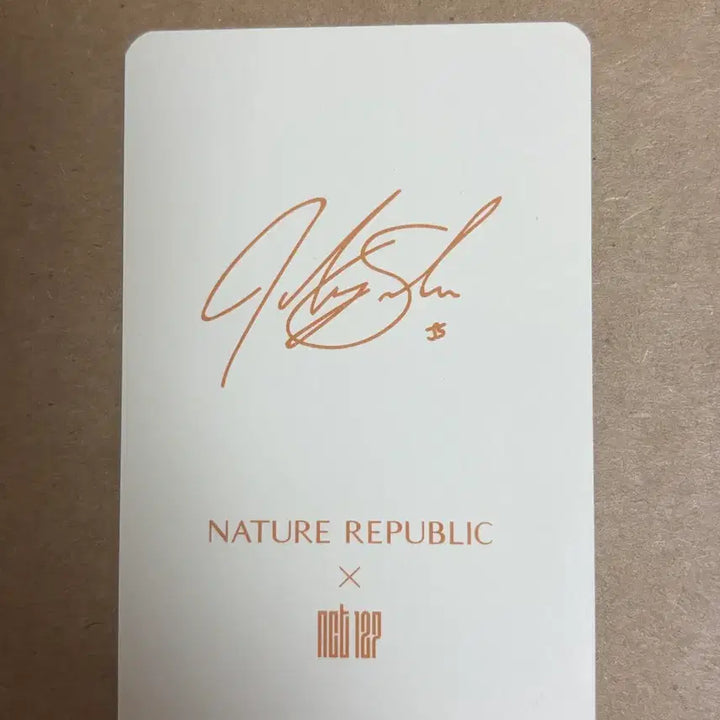 [BUNJANG] NCT Johnny Nature Republic Photocard / Nct NATURE REPUBLIC Johnny
