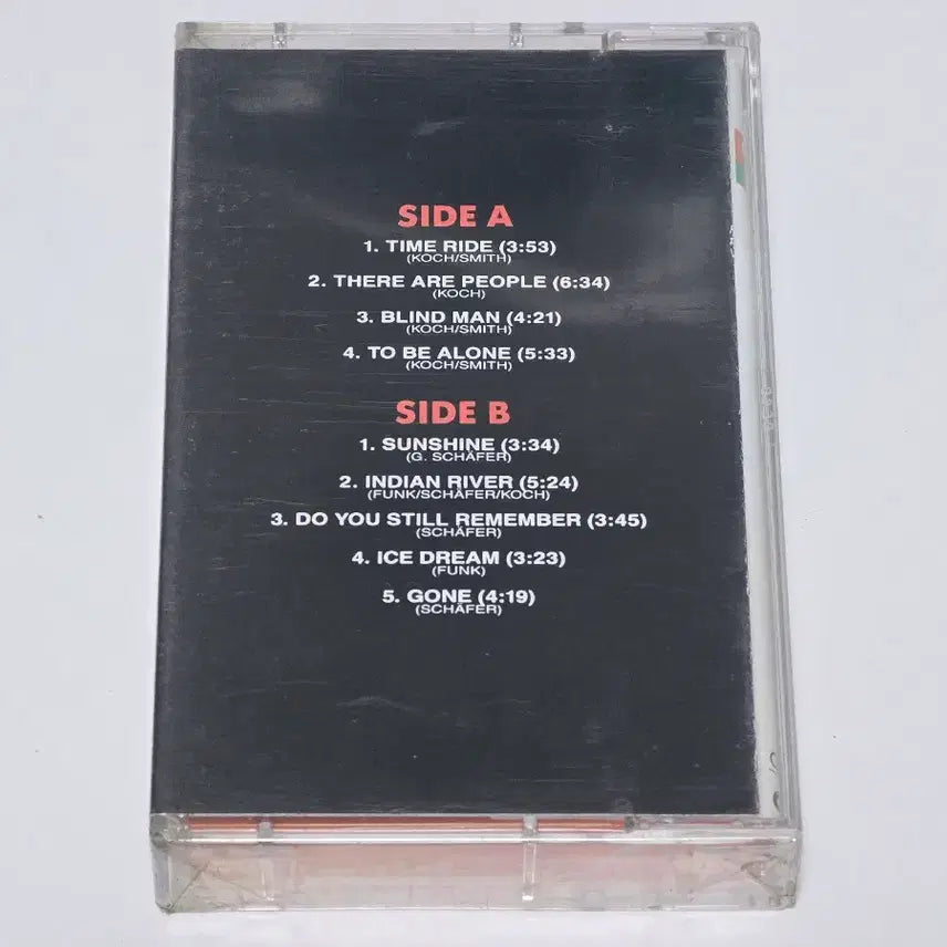 [BUNJANG] Jeronimo Time Ride Cassette Tape (Sealed) / [미개봉] 제로니모(Jeronimo) - Time Ride 카세트 테이프