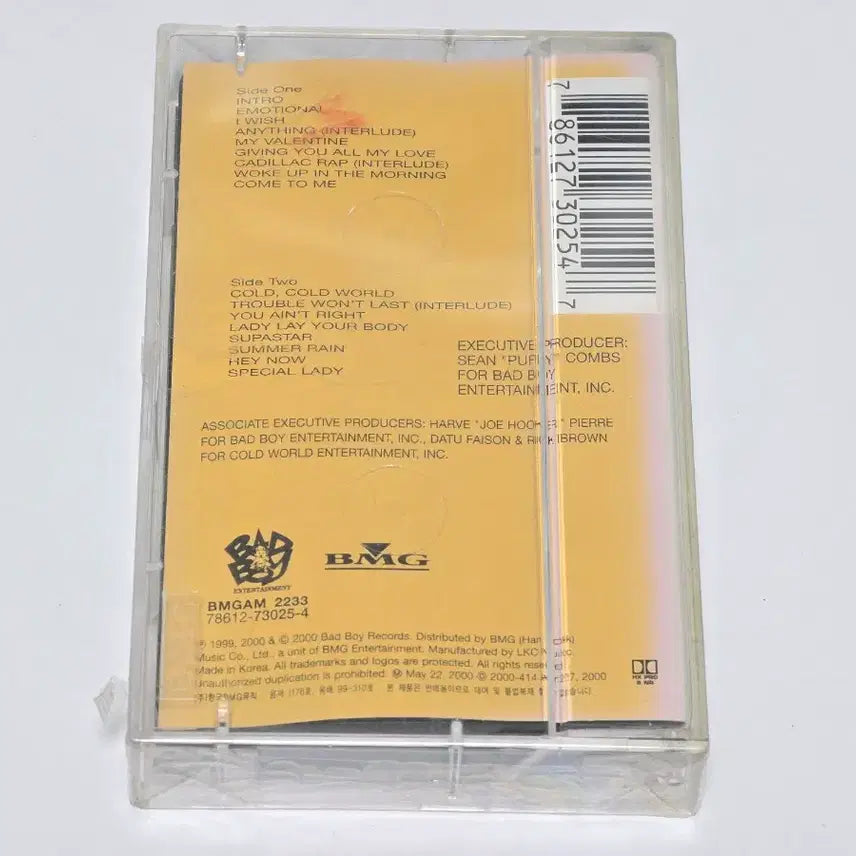 [BUNJANG] Carl Thomas Emotional Cassette Tape (Sealed) / [미개봉] 칼 토마스(Carl Thomas) - Emotional 카세트