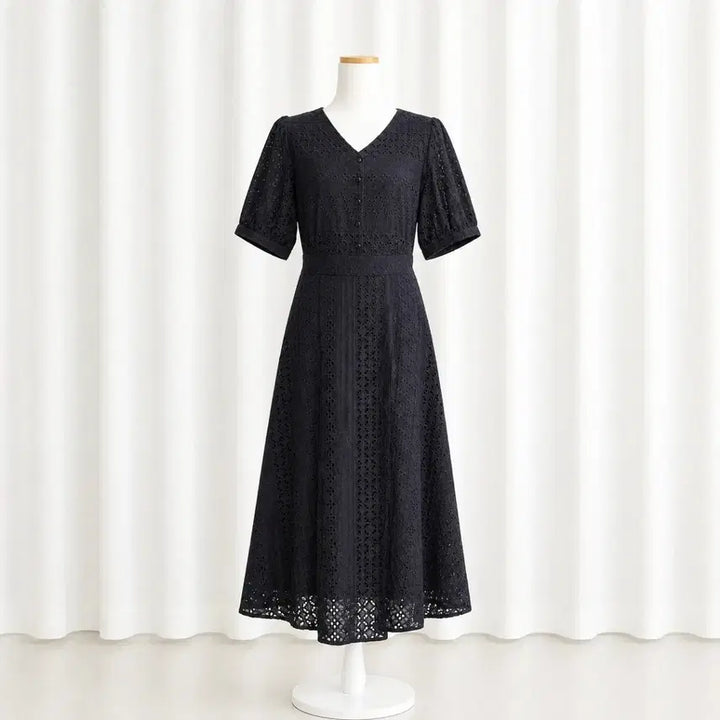 [BUNJANG] ririanco Lace Detail Dress / 리리앤코 원피스