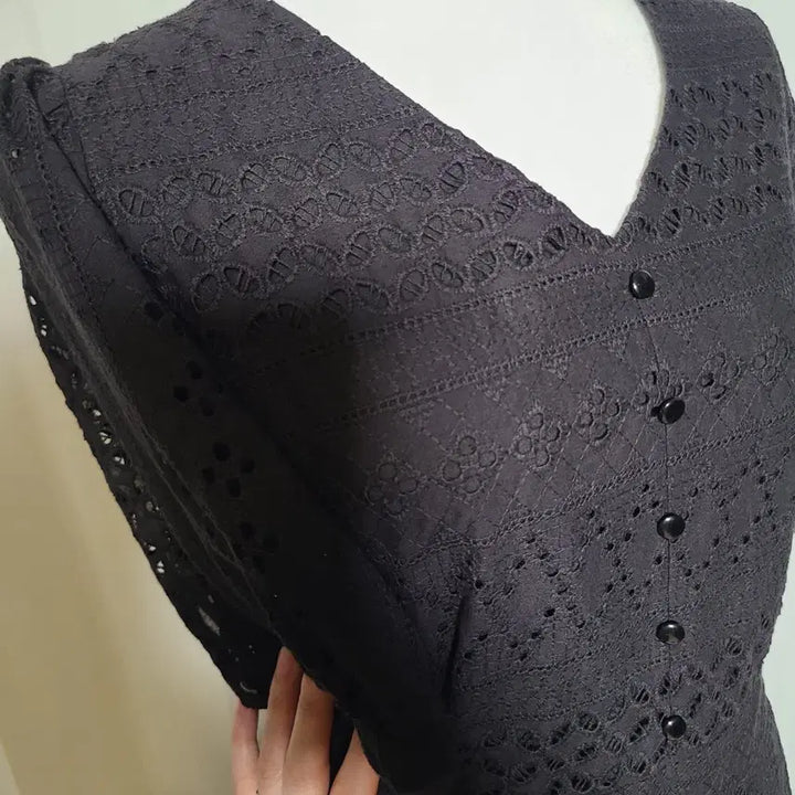 [BUNJANG] ririanco Lace Detail Dress / 리리앤코 원피스