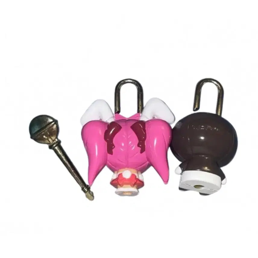 [BUNJANG] Digi-Charat Usada (Rabbit) Rose Lock &amp; Key Classic Figure Bundle / 디지캐럿 우사다 라비앙로즈 열쇠 자물쇠 고전 피규어 일괄