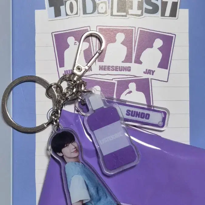 [BUNJANG] ENHYPEN Sunoo Listerine Keychain / 엔하이픈 선우 키링 리스테린