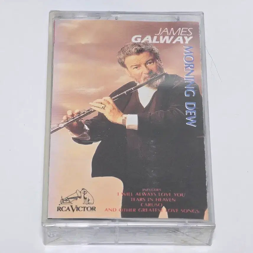 [BUNJANG] James Galway Morning Dew Cassette Tape (Sealed, Rare) / [미개봉/희귀] 제임스 골웨이(James Galway) - Morning