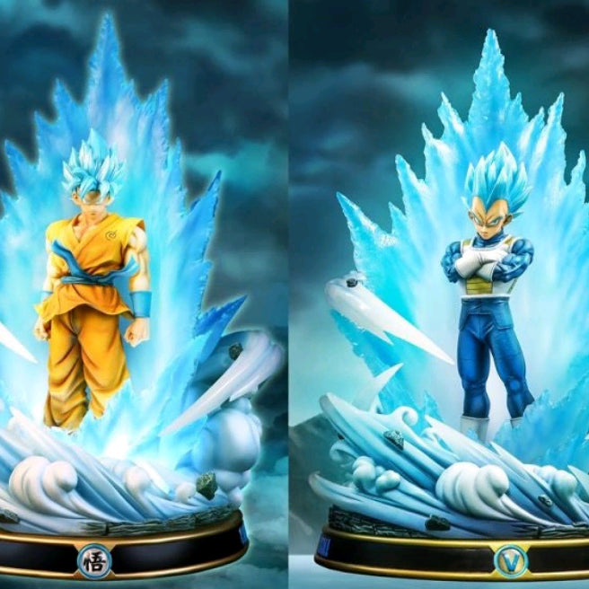 [BUNJANG] Dragon Ball Figure Class Super Saiyan Goku Vegeta Resin Statue / 드래곤볼 FC피규어클래스 손오공 베지터 슈퍼 레진피규어
