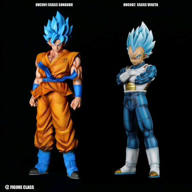[BUNJANG] Dragon Ball Figure Class Super Saiyan Goku Vegeta Resin Statue / 드래곤볼 FC피규어클래스 손오공 베지터 슈퍼 레진피규어
