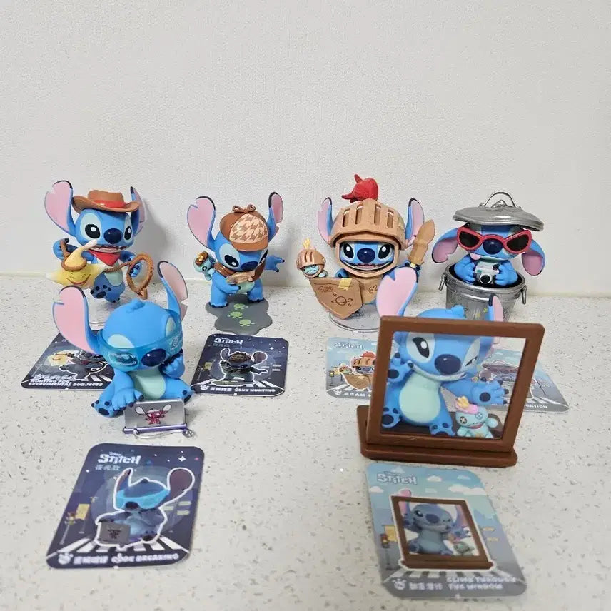 [BUNJANG] Top Toy Stitch City Adventure Authentic Figure Full Set / 탑토이 스티치 시티 어드벤처 정품 피규어 풀세트 판매