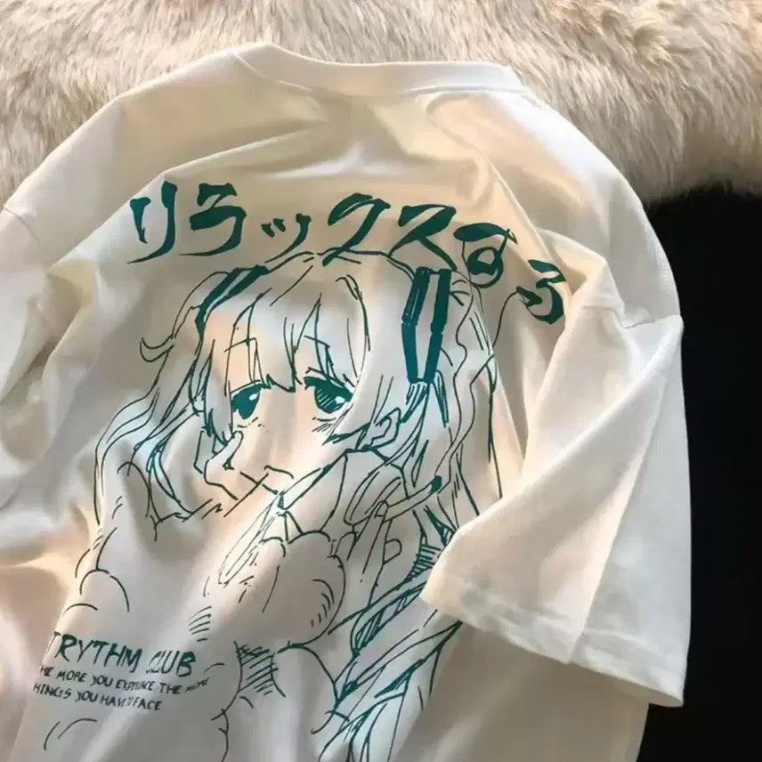 [BUNJANG] Hatsune Miku Short Sleeve T-Shirt / 하츠네미쿠 반팔 티셔츠