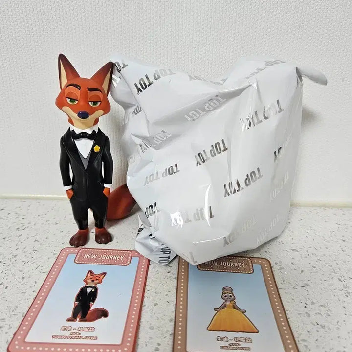 [BUNJANG] Top Toy Zootopia Nick &amp; Judy Authentic Figure Set / 탑토이 주토피아 닉 &amp; 주디 정품 피규어 세트