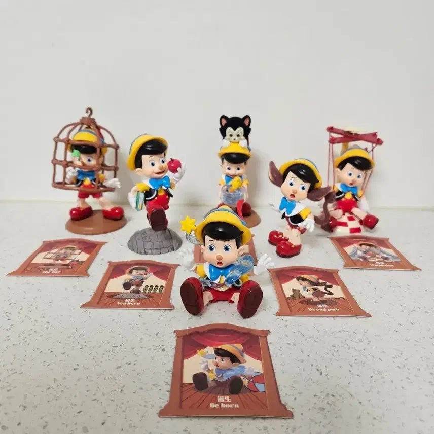 [BUNJANG] TopToy Pinocchio Figure Set / 탑토이 피노키오 피규어 정품 피규어 세트 판매