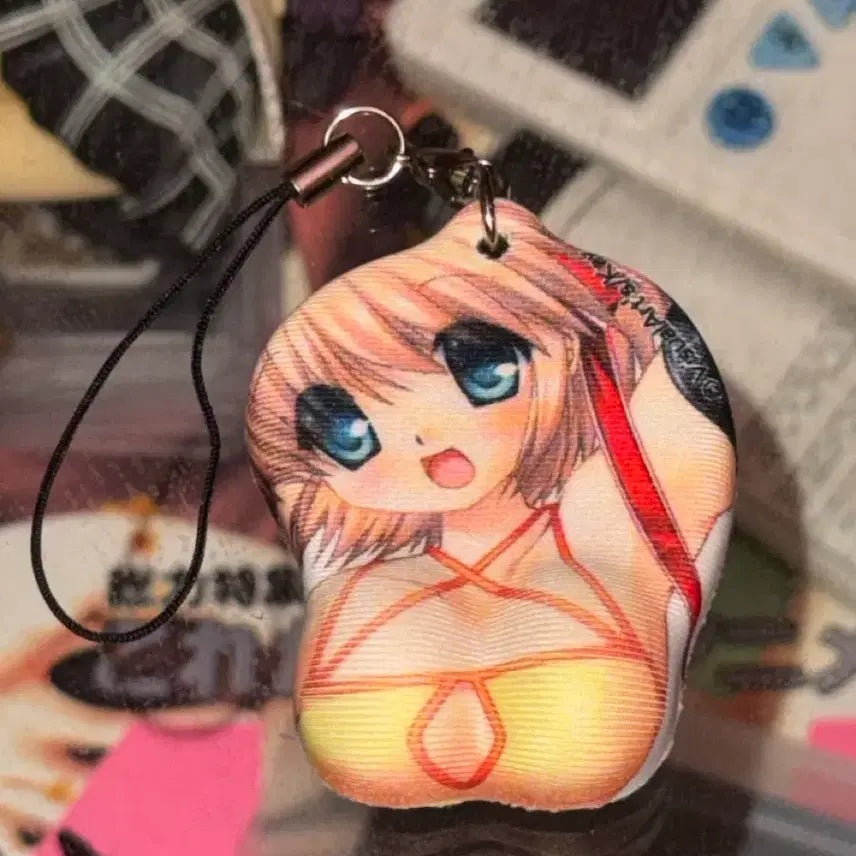 [BUNJANG] Little Busters Komari Strab Classic Bishoujo Figure / 리틀버스터즈 코마리 스트랩 고전 미소녀 피규어