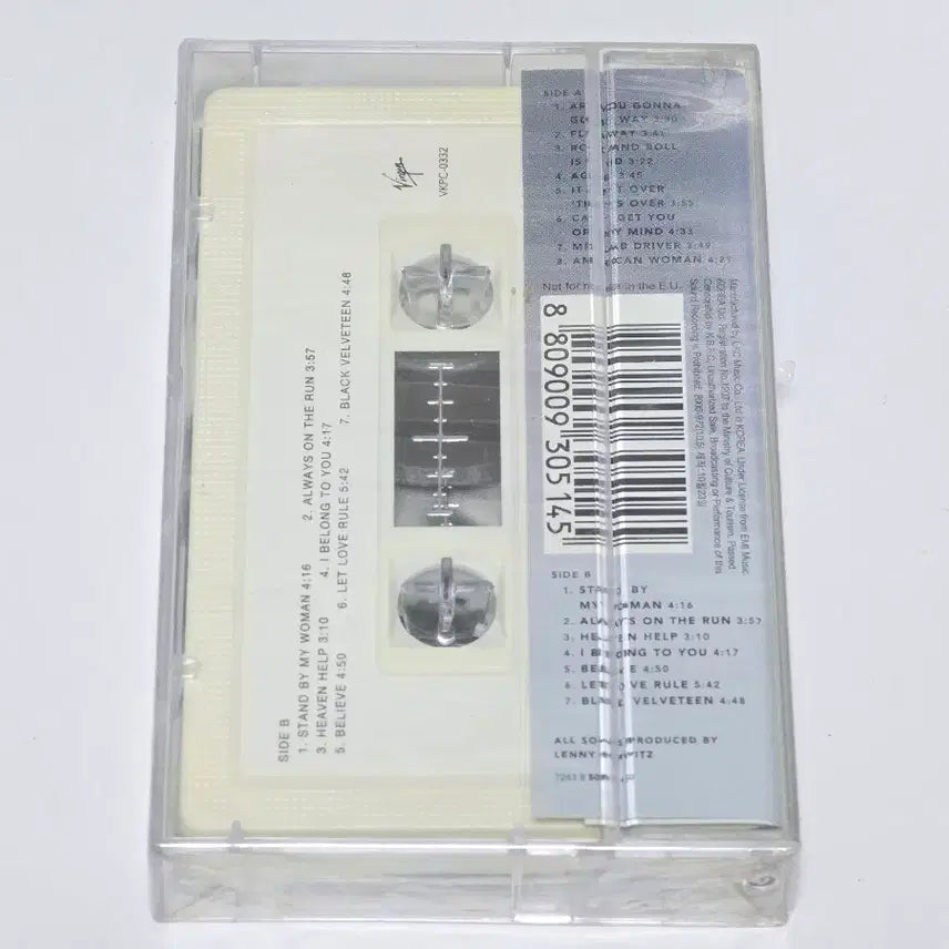 [BUNJANG] Lenny Kravitz Greatest Hits Cassette Tape (Sealed) / (미개봉) 레니 크라비츠(Lenny Kravitz) Greatest Hi