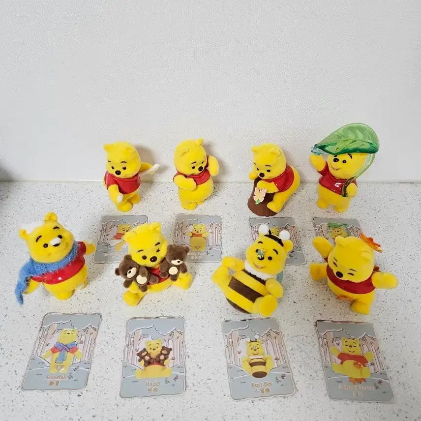 [BUNJANG] Disney Winnie the Pooh Figure Full Set / 디즈니 위니 더 푸 푸우 피규어 풀세트 판매