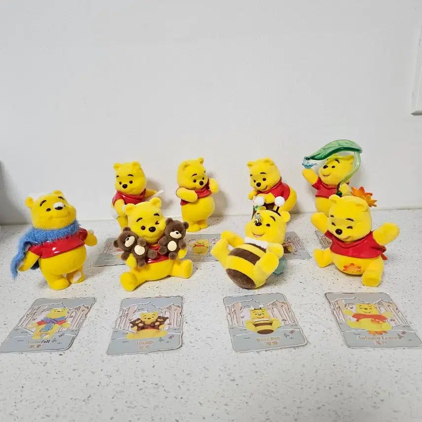 [BUNJANG] Disney Winnie the Pooh Figure Full Set / 디즈니 위니 더 푸 푸우 피규어 풀세트 판매