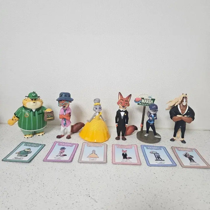 [BUNJANG] Disney Zootopia Judy Hopps Nick Wilde New Journey 2 Figure Full Set / 디즈니 주토피아 뉴저니2 피규어 풀서트 판매