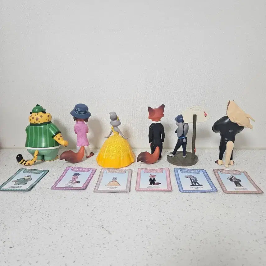 [BUNJANG] Disney Zootopia Judy Hopps Nick Wilde New Journey 2 Figure Full Set / 디즈니 주토피아 뉴저니2 피규어 풀서트 판매