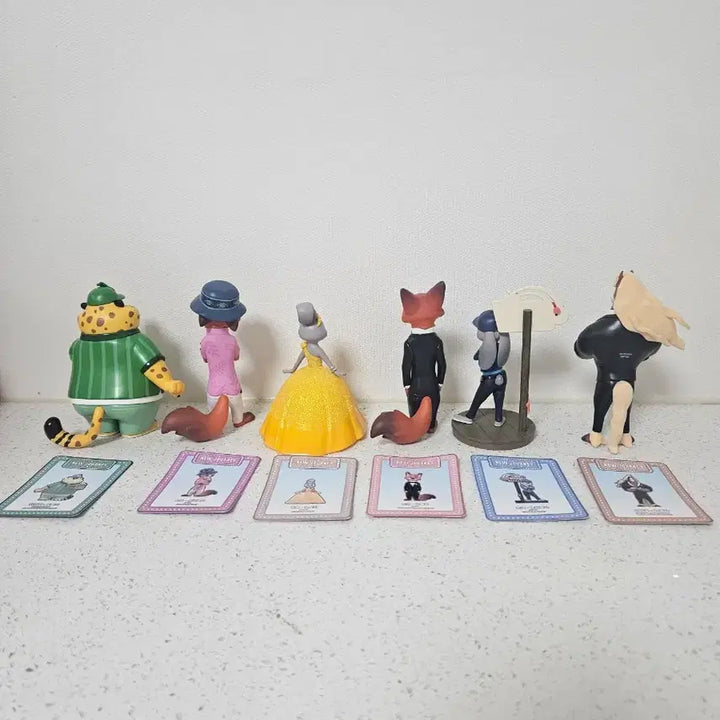 [BUNJANG] Disney Zootopia Judy Hopps Nick Wilde New Journey 2 Figure Full Set / 디즈니 주토피아 뉴저니2 피규어 풀서트 판매