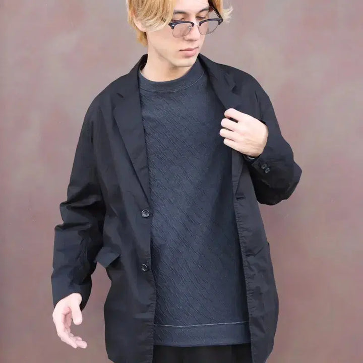 [BUNJANG] Graphpaper 24SS Garment Dyed Typewriter Oversized Jacket / Graphpaper 24SS 가먼트다이 타입라이터 오버사이즈드 자켓