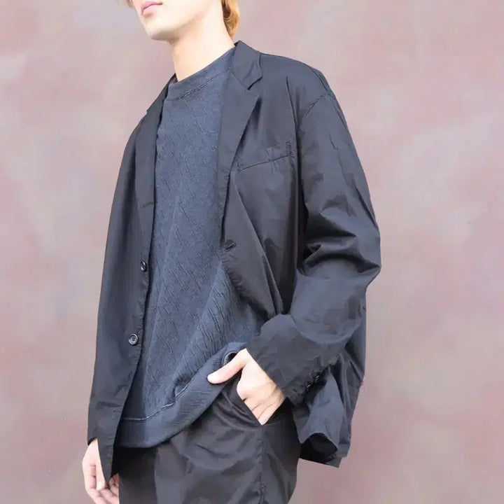 [BUNJANG] Graphpaper 24SS Garment Dyed Typewriter Oversized Jacket / Graphpaper 24SS 가먼트다이 타입라이터 오버사이즈드 자켓