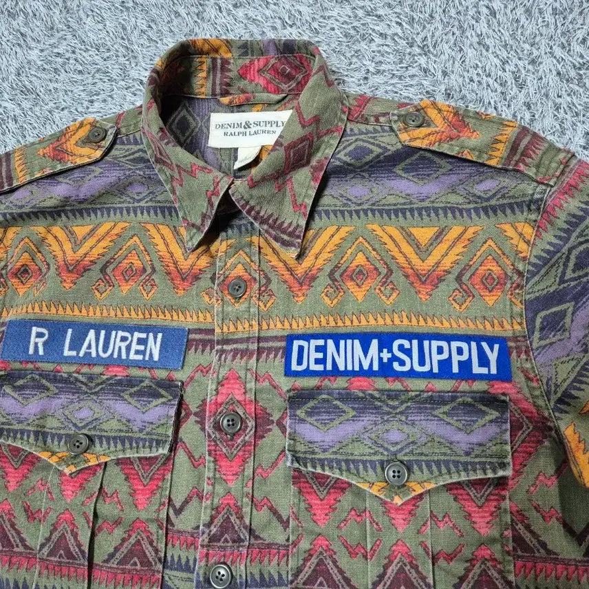 [BUNJANG] Polo Ralph Lauren Denim &amp; Supply Navajo Shirt S / 랄프로렌 데님앤서플라이 남성 나바호 셔츠 S