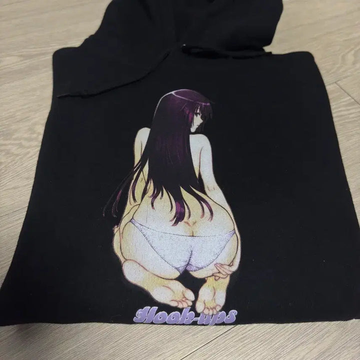 [BUNJANG] Hookups Official Hoodie Black S / 2010년대 hookups 오피셜 후드 블랙 S