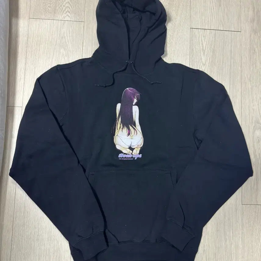 [BUNJANG] Hookups Official Hoodie Black S / 2010년대 hookups 오피셜 후드 블랙 S