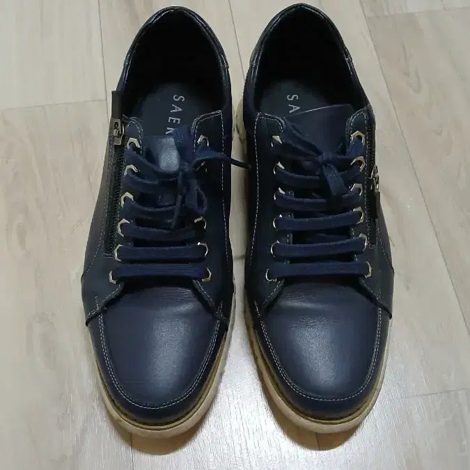 [BUNJANG] Serra Casual Leather Sneakers / 남성신발 세라 캐주얼 가죽 운동화