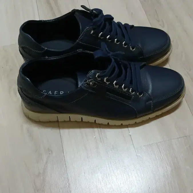 [BUNJANG] Serra Casual Leather Sneakers / 남성신발 세라 캐주얼 가죽 운동화
