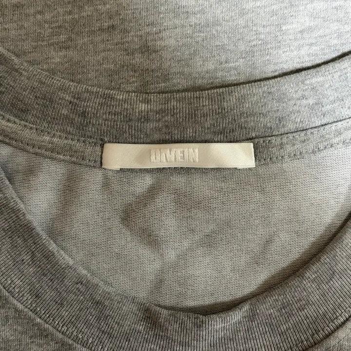 [BUNJANG] Dive In Uniform Crop T-Shirt Melange Grey / [2 size] 다이브인 유니폼 크롭 티셔츠 멜란지 그레이
