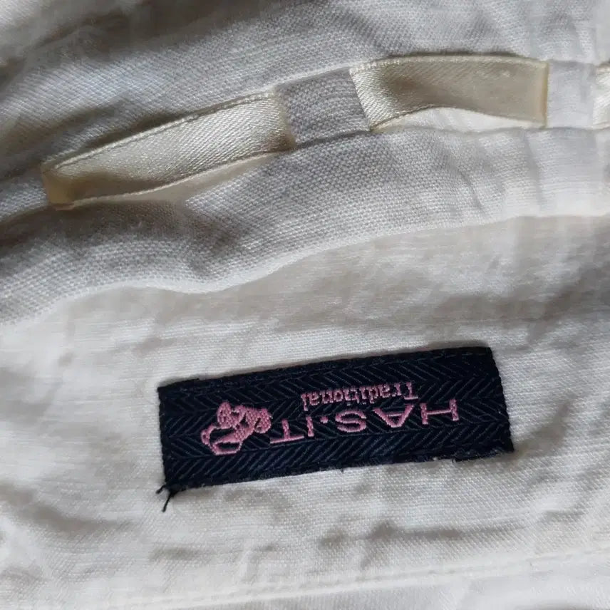 [BUNJANG] Ivory Linen Wide Pants / 흰색 린넨 마 팬츠