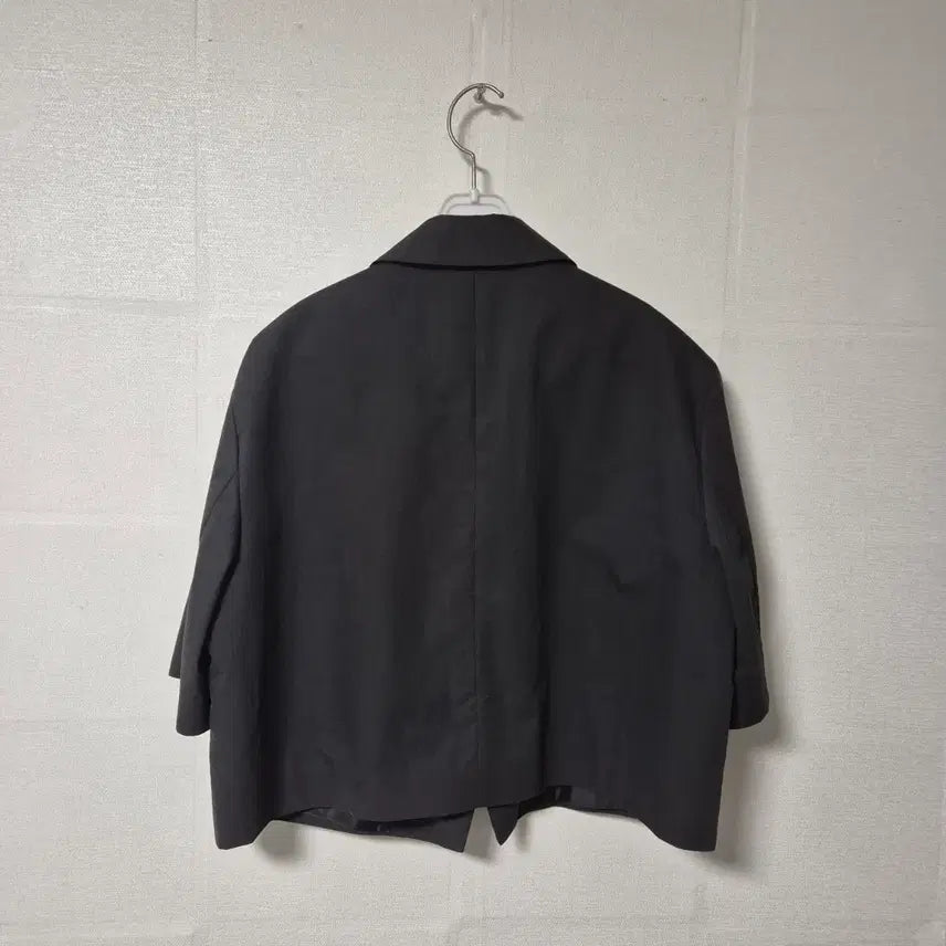 [BUNJANG] Studio Tomboy Black Short-Sleeve Jacket / 스튜디오 톰보이 블랙 반팔 자켓