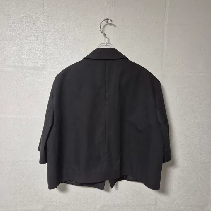 [BUNJANG] Studio Tomboy Black Short-Sleeve Jacket / 스튜디오 톰보이 블랙 반팔 자켓