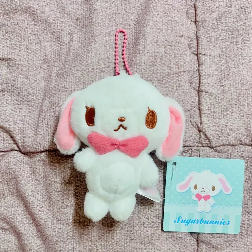 [BUNJANG] Sanrio Sugarbunnies Mascot Keychain Doll / (새상품) 산리오 슈가바니즈 마스코트 인형 키링