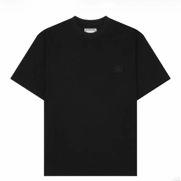 [BUNJANG] Wooyoungmi Flower Print Short Sleeve T-Shirt Black / 우영미 플라워 반팔 국화 / 38
