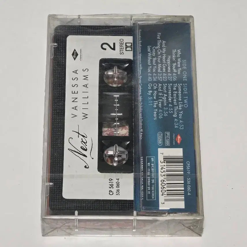 [BUNJANG] Vanessa Williams Next Cassette Tape (Sealed) / [미개봉] 바네사 윌리엄스(Vanessa Williams) - Next